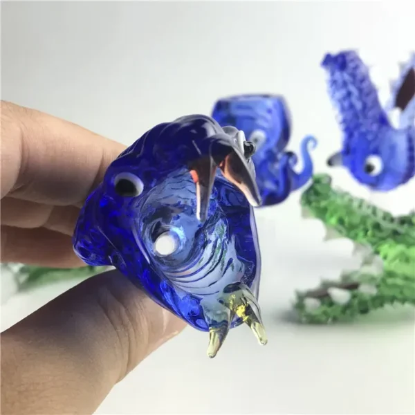 Thick Pyrex Glass Animal - Image 6