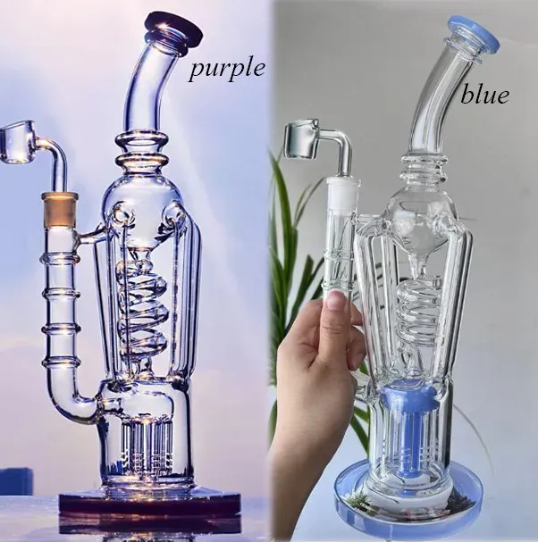 Freezable Coil Bong Hookahs