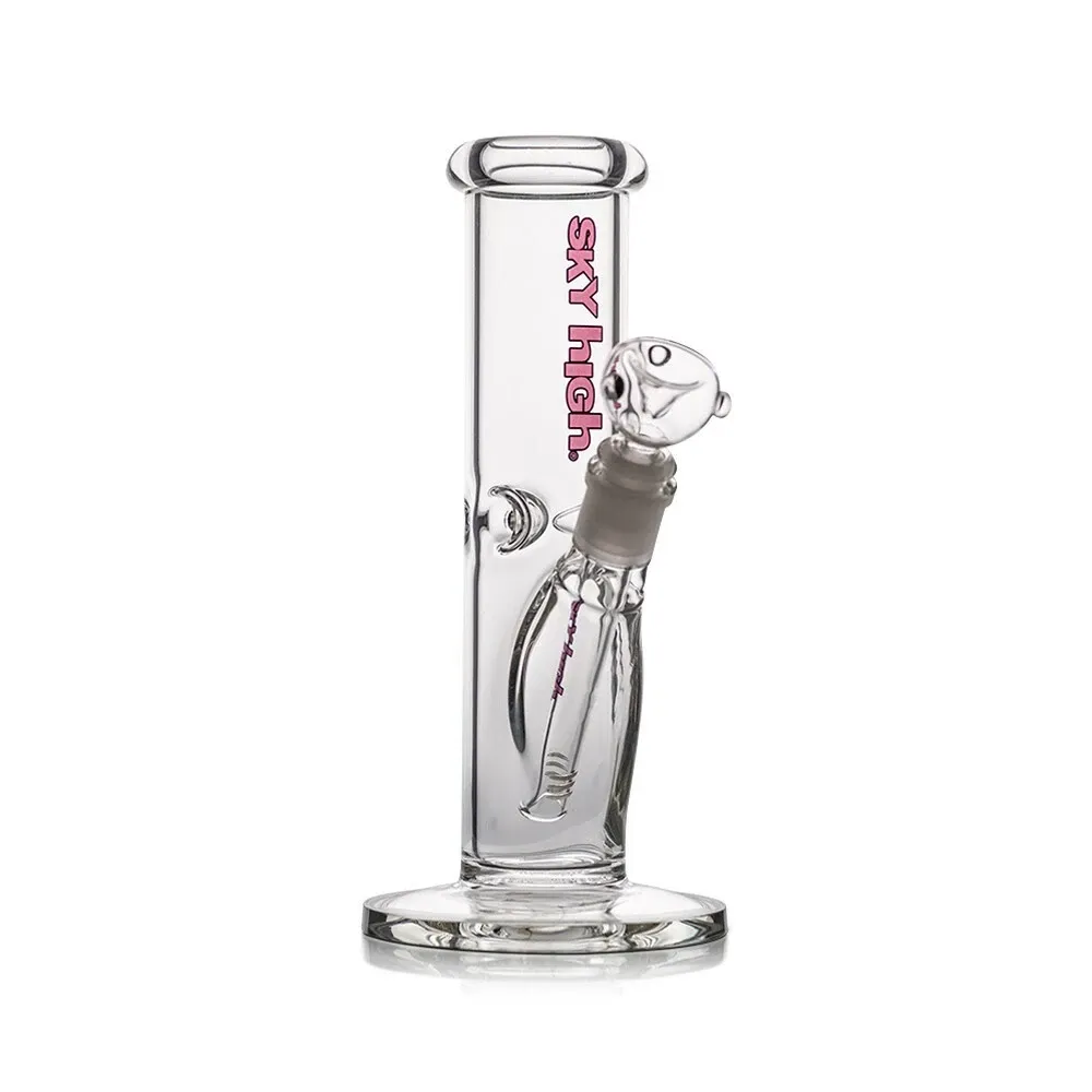 SKY HIGH Straight Heavy Tobacco Glass Water Pipe