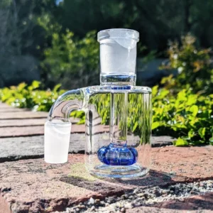 Lil Sweety Cobalt Ash Catcher Tobacco Water Pipe Bong