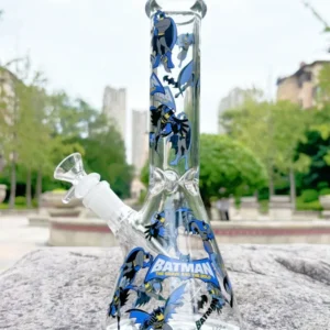 Glass Bong Thick Smoking Hookah Water Pipe