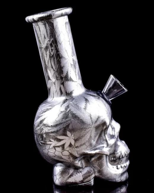 GRIM RIPPER Bong Mini BONG Glass Water Pipe