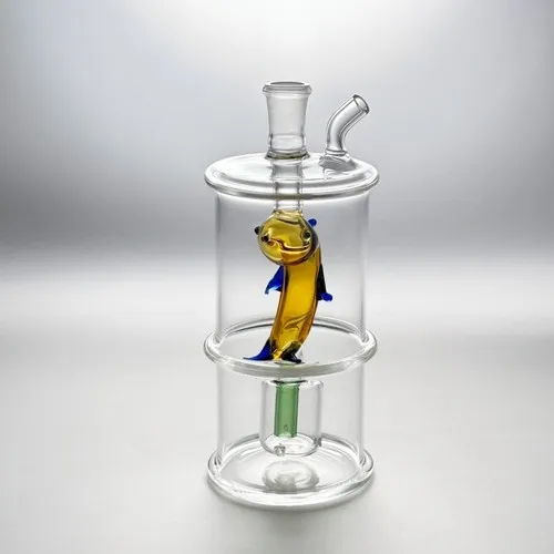 Mini Glass Bong Bubbler Water Pipe Shisha Smoking Hookah