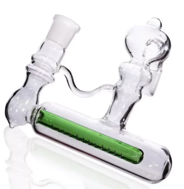 Glass Bubbler Ash Catcher Smoking Honeycomb