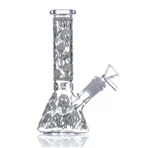 Colorful Mushroom Beaker Bong Glass Bongs