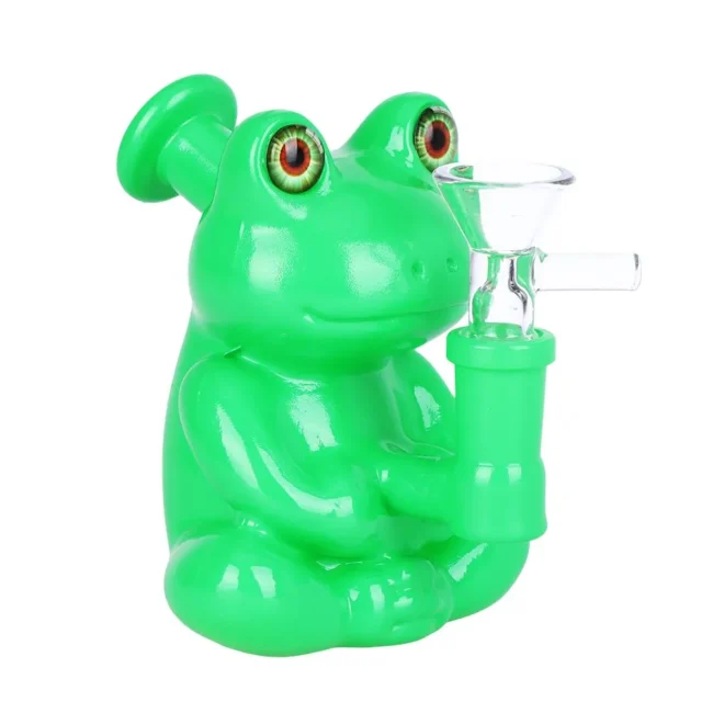 Froggy Glass Bong – 4.25″