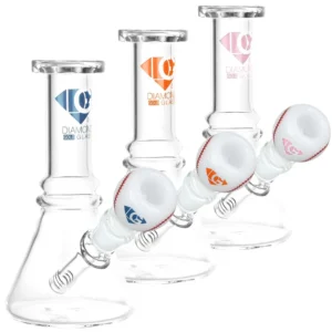 Diamond Glass Ace Water Pipe