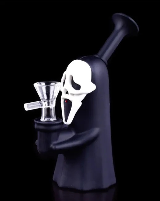 PHANTOM PUFF – SILICONE SKULL BONG