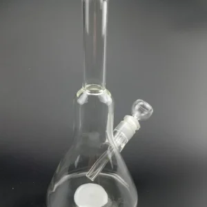 9 Inches Glass Bong Water Pipes hookahs Classic Beaker 18mm Joint Oil Rigs