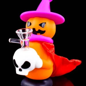 BEWITCHIN’ PUMPKIN SILICONE BONG