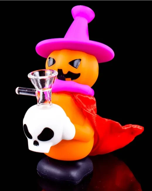 BEWITCHIN’ PUMPKIN SILICONE BONG