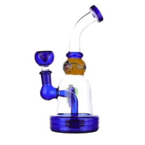 SMOOTH SWERVE PERCOLATOR BONG - 6IN