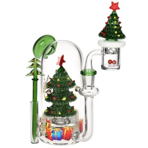 Pulsar Christmas Tree Glass Dab Rig Se