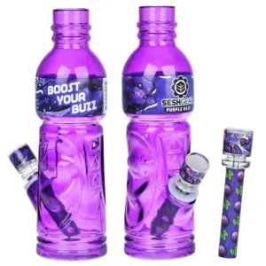 SeshGear Terpade Beverage Bottle Glass Water Pipe