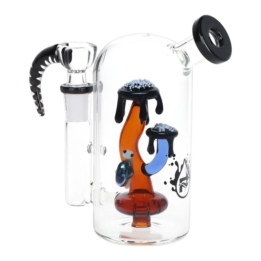 Pulsar Magma Lake Mushroom Glass Water Pipe