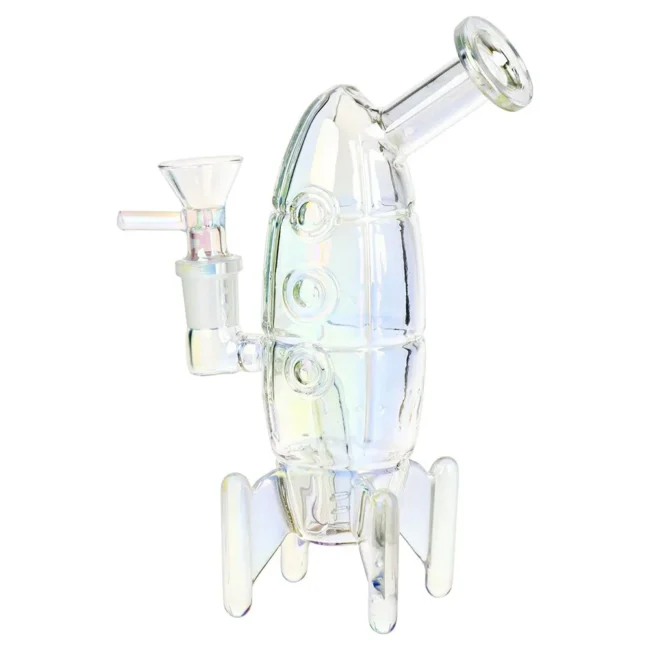 Journey To The Stars Electroplated Glass Water Pipe