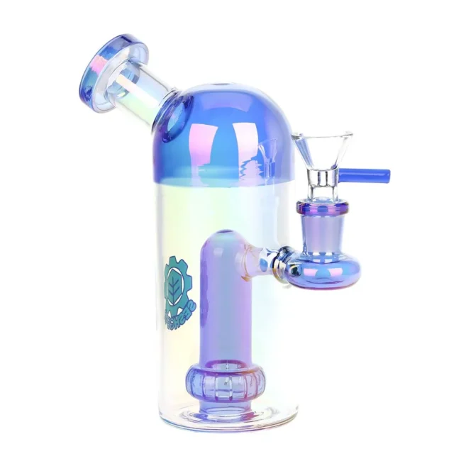 SeshGear Space Dome Showerhead Perc Electroplated Glass Water Pipe