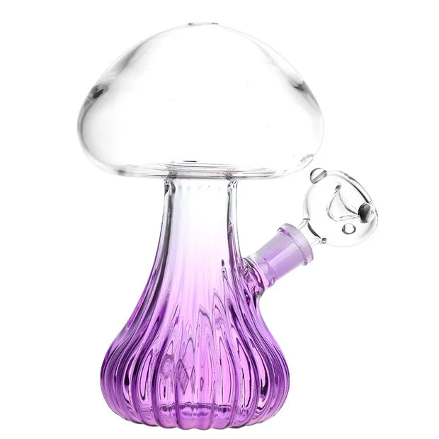 Pluming Mushroom Glass Water Pipe